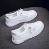 2025 New Summer Mesh Breathable Casual Shoes Korean Version of Student Non-slip White Shoes Fashionable Soft-soled Women's Board Shoes