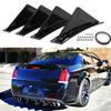 Диффузор заднего бампера Сплиттер для For For For For Chrysler 300 Комплект из 4 шт. Идеально для For For For For Внешней Кастомизации