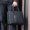 Мужская сумка Jiameida из натуральной кожи - деловой портфель для ноутбука 14 дюймов