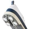Обувь для гольфа FootJoy DryJoys Premier Field LX на шнуровке см 3E Мужская Бело-темно-синяя 26.0