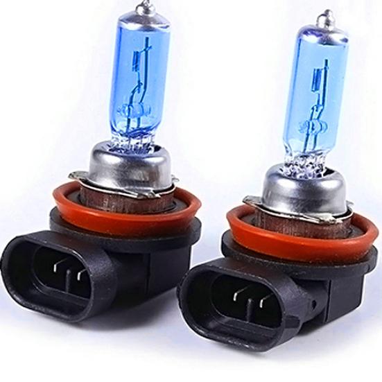 1Pair Super Bright H11 12V Car Auto Xenon Halogen Headlights Lamp Bulb White