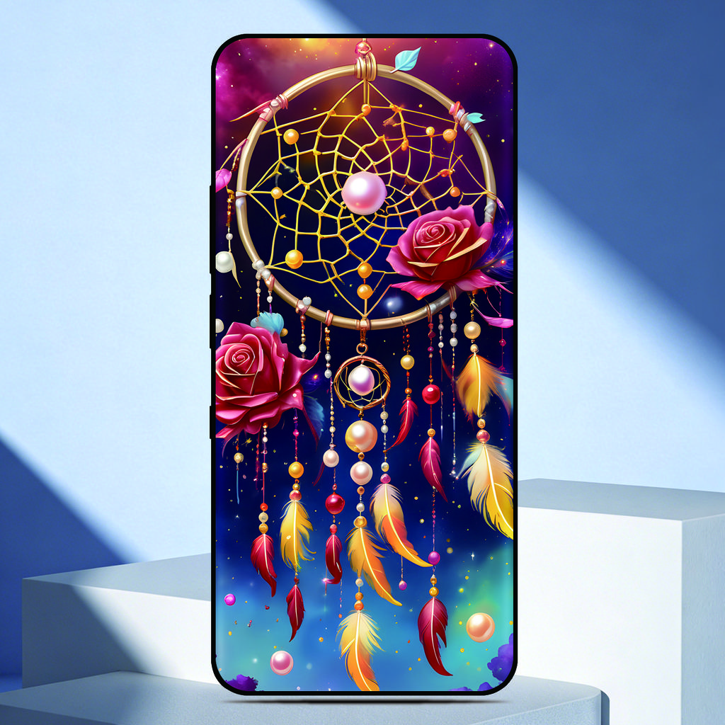 Rose Dream Catcher Phone Case For Motorola Moto G86 Power 5G Painted Back Cover For Moto G75 TPU Soft Fundas Customized Photo
