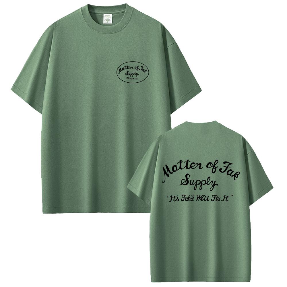 Matter of Fak The Bear TV Show Jeremy Allen T Shirt The Original Beef of Chicagoland Tshirt Unisex Women Casual Cotton Tshirts
