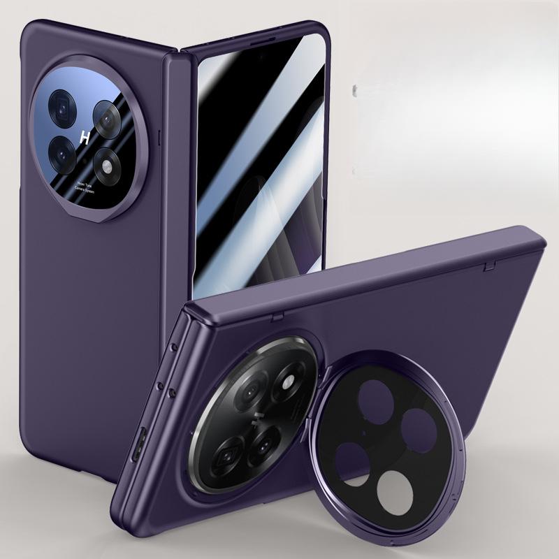 Suitable for Oppofindn5 Phone Case Film, Integrated Magnetic Matte N5 Lens Bracket, Fully Wrapped Spring Hinge, Business