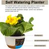 Hanging Chain Plant Pot Hydroponic Baskets Flower Pots Self-Watering Hanging Planters  Outdoor