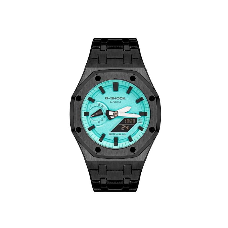 CASIO Customized watch modified series 200 meters waterproof, luminous and versatile, Quartz, , same style for men and wome HeiSeHuPo(QuanDuanZaoHei)
