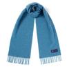 ABRAHAM MOON Merino Wool Muffler 25cm - Ocean Blue