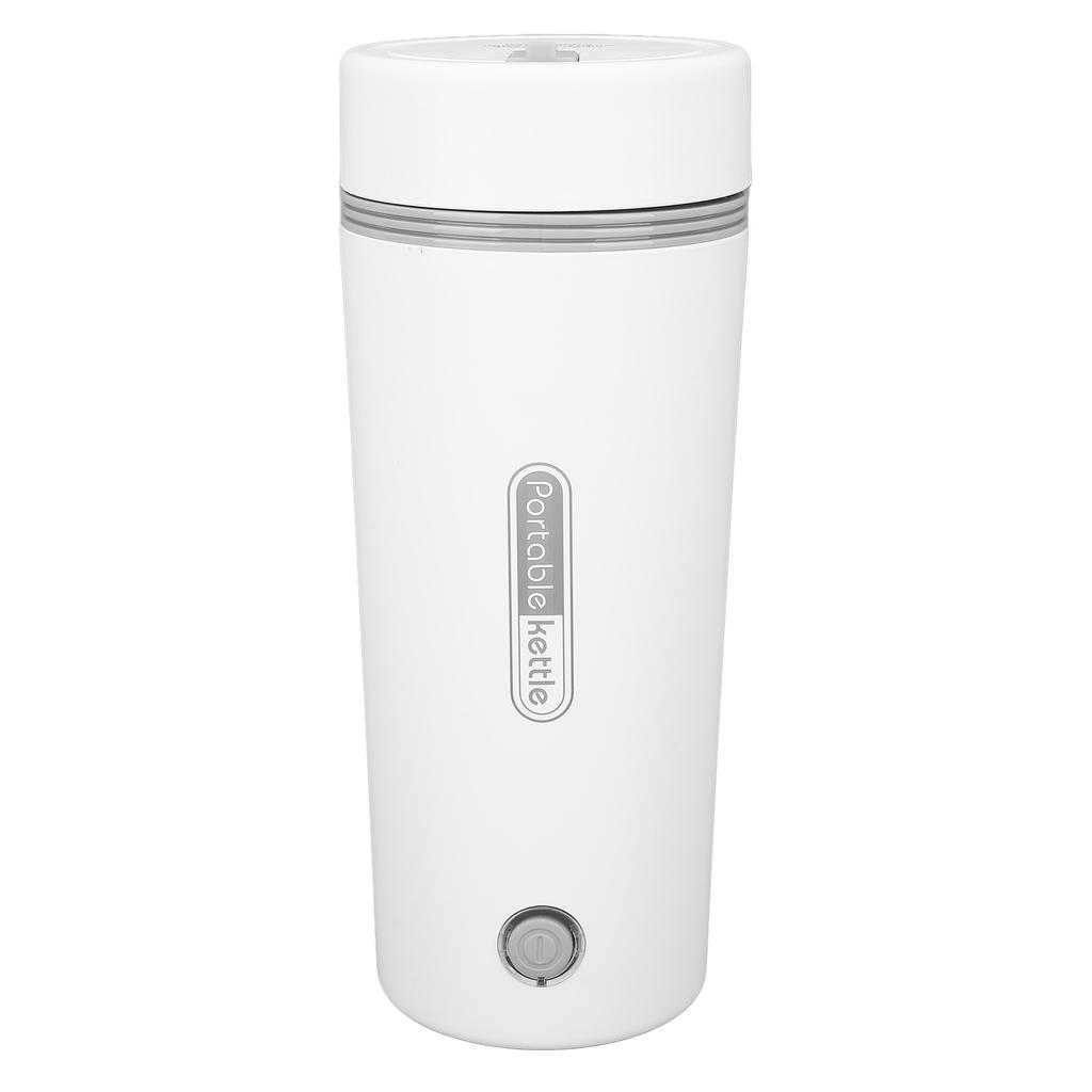 Портативный электрический чайник из нержавеющей стали для молока, кофе, чая, кипятильник 350 мл для путешествий в машине, вилка ЕС