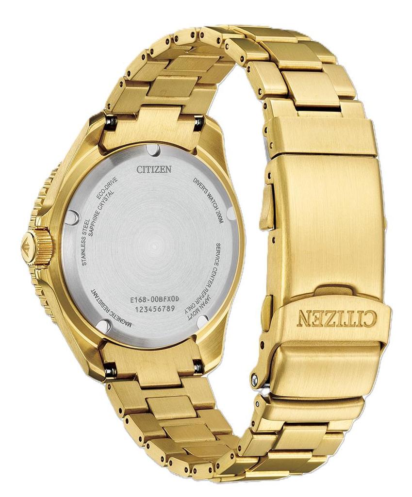 Citizen Мужские часы Eco-Drive 200M из нержавеющей стали BN0262-59W