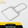 17 CRV Rear Cup Holder Decorative Frame Stainless Steel Armrest Accessory