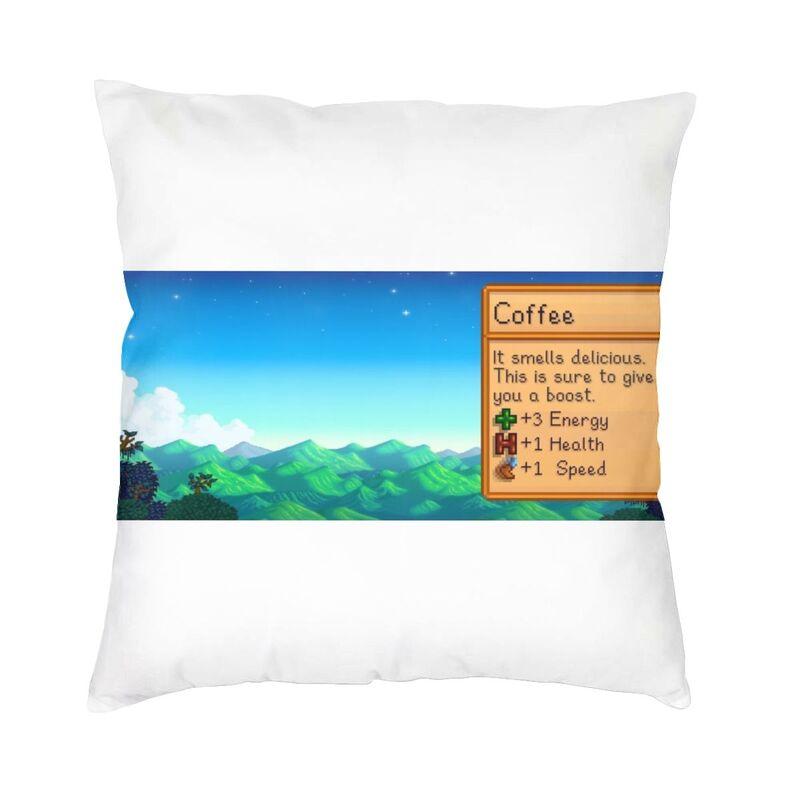 Stardew Valley Видеоигрок Молочный Чехол на Подушку Диван Домашний Декор Квадратный Декоративный Чехол на Подушку 45x45см