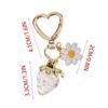 Ornament Fruit Pendant Colorful Strawberry Keyring Fashion Strawberry Keychain  Jewelry Gift