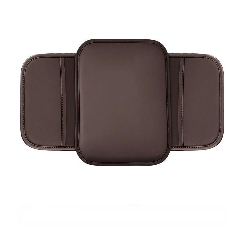 Автомобильный универсальный подлокотник, подушка для хранения вещей в подлокотнике автомобиля, износостойкий защитный чехол для центральной консоли из искусственной кожи на все сезоны