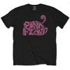 Pink Floyd Unisex Adult Swirl Logo T-Shirt