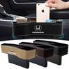 2Pcs Car Seat Organizer Seat Crevice Storage Box Multifunction Goods For Fit Mugen Insight Type S R VTEC DOHC Modulo Vezel Legend RR Si