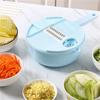 Multifunctional 12 In 1 Vegetable Slicer Potato Peeler Carrot Onion Grater With Strainer Vegetable Cutter Kitchen Accessories