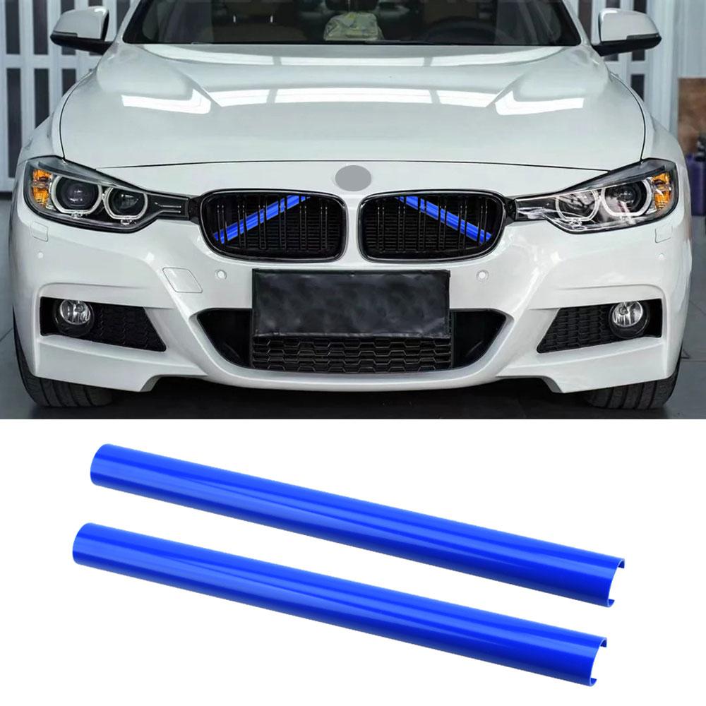 Car Front Grille Trim Strips for BMW F30 F31 F32 F33 F34 F36 F20 F21 F22 F23 G29 Car Sport Styling Decoration Accessories