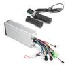 36V48V 1000W Brushless Controller and 124DX LCD Twist Throttle 2 In 1 for Electric Scooter