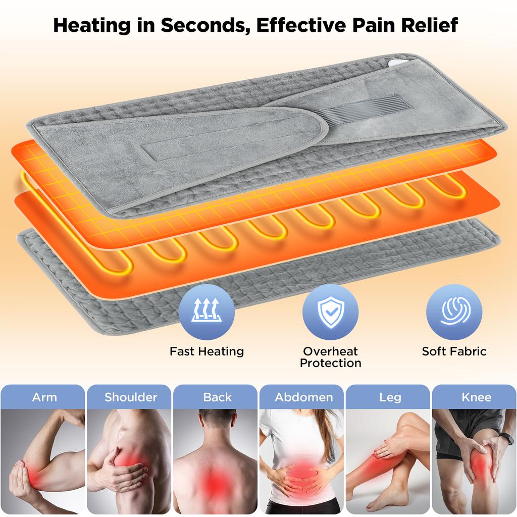 Waist Heating Pad Electric Hot Compress Women Menstrual Cramps Belt Washable Abdomen Back Warming Blanket 220V 110V Home Office
