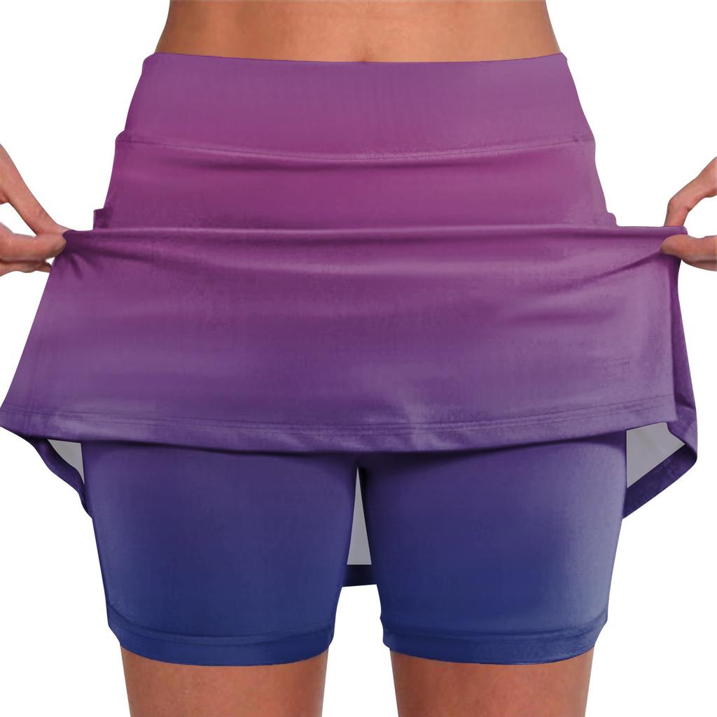 Эластичные брюки-кюлоты для йоги для женщин, спортивные шорты с принтом, легкие узкие однотонные бегуны с высокой талией