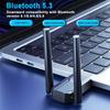 150 м USB Bluetooth 5,3 адаптер Dongle музыкальный аудио приемник передатчик для динамика ПК беспроводная мышь клавиатура