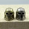 Латунь Мандалорский Шлем Охотник за Головами Боевая Броня Воин Нож Бусины Шнурок Брелок Подвески DIY EDC Паракорд Аксессуары