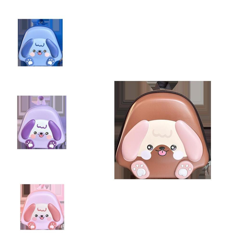 Charming Oxford Cloth Nursery Backpack For Toddlers With Cute Dog Graphics