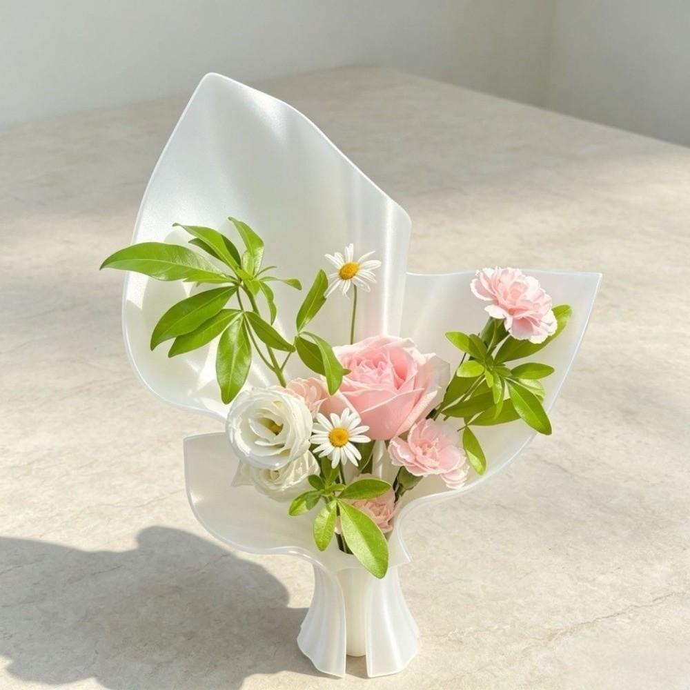 Creative Desktop Ornament 3D Printing Flower Display Container Flower Bouquet Vase Home