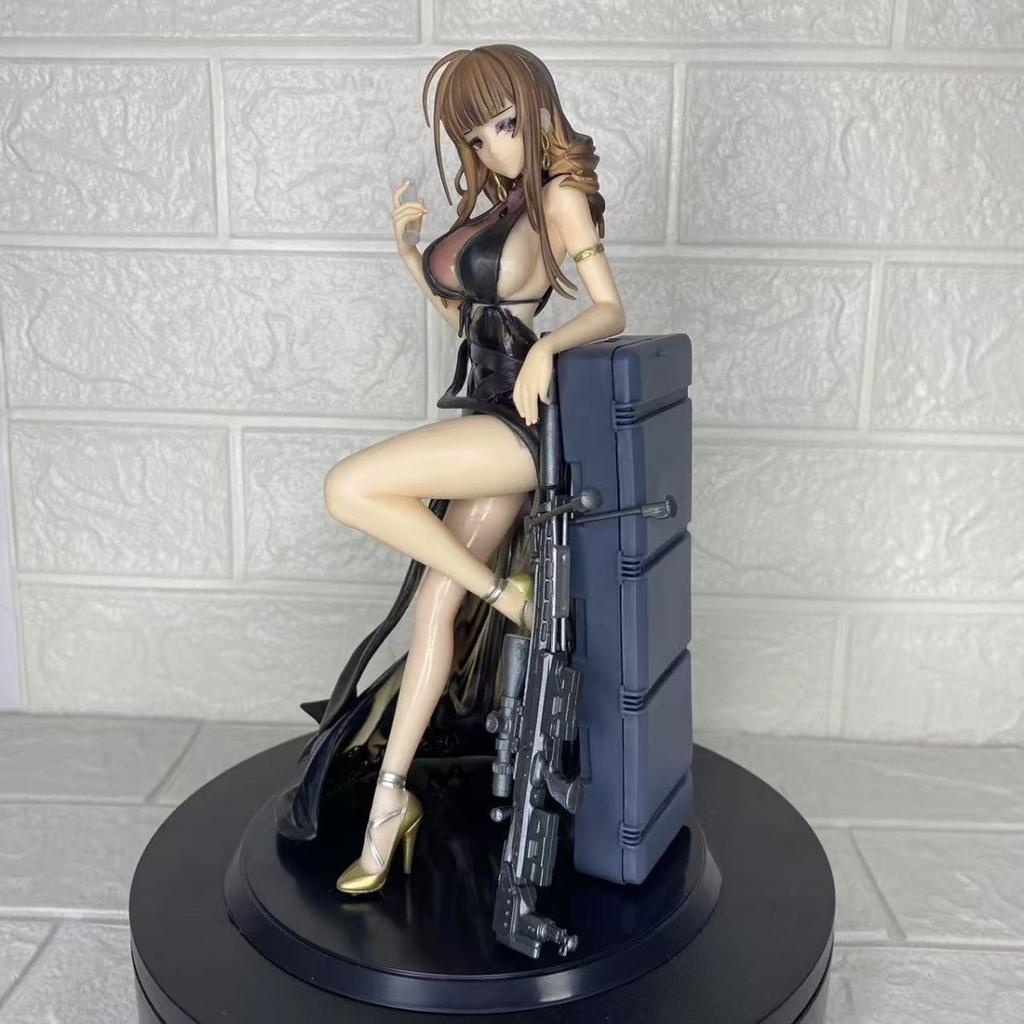 Blue Wave SailingGirlsFrontline Girl Angel anime Bat Beautiful girl Can be bookmarked PVC Table setup Gunslinger Handmad Gifts