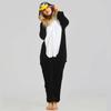 Kigurumi Animal Cosplay Hooded Jumpsuit Pajamas Men Women Long Sleeve Winter Warm Rompe Sleepwear Panda Lion,leopard,elephant,zebra,tiger Cosplay