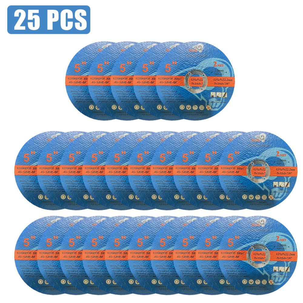 5/10/25 шт 125 мм металлический отрезной диск угловая шлифовальная машина пильный диск отрезной круг диски пильные диски для металла нержавеющая сталь