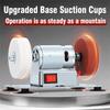 Speed Adjustable Mini Bench Grinder Space-Saving Dual Wheel Grinder Electric Grinder for Home