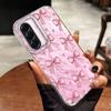 Для Samsung Galaxy A56 A16 A26 A36 A06 A55 A35 A25 A15 A12 A32 A22 A14 A54 M22 M12 Роскошный Чехол для Телефона с Лазерной Печатью 'Бабочка и Бант'