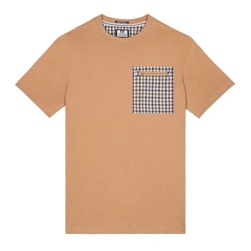 Weekend Offender Mens Gorman House Checked Pocket T-Shirt