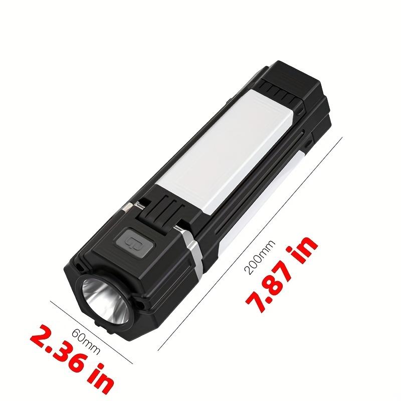 Портативный кемпинговый ручной фонарь 3000 мАч, USB-зарядка, фонарик с подвеской для палатки, складной светодиодный для пеших походов, аварийных ситуаций, лампа