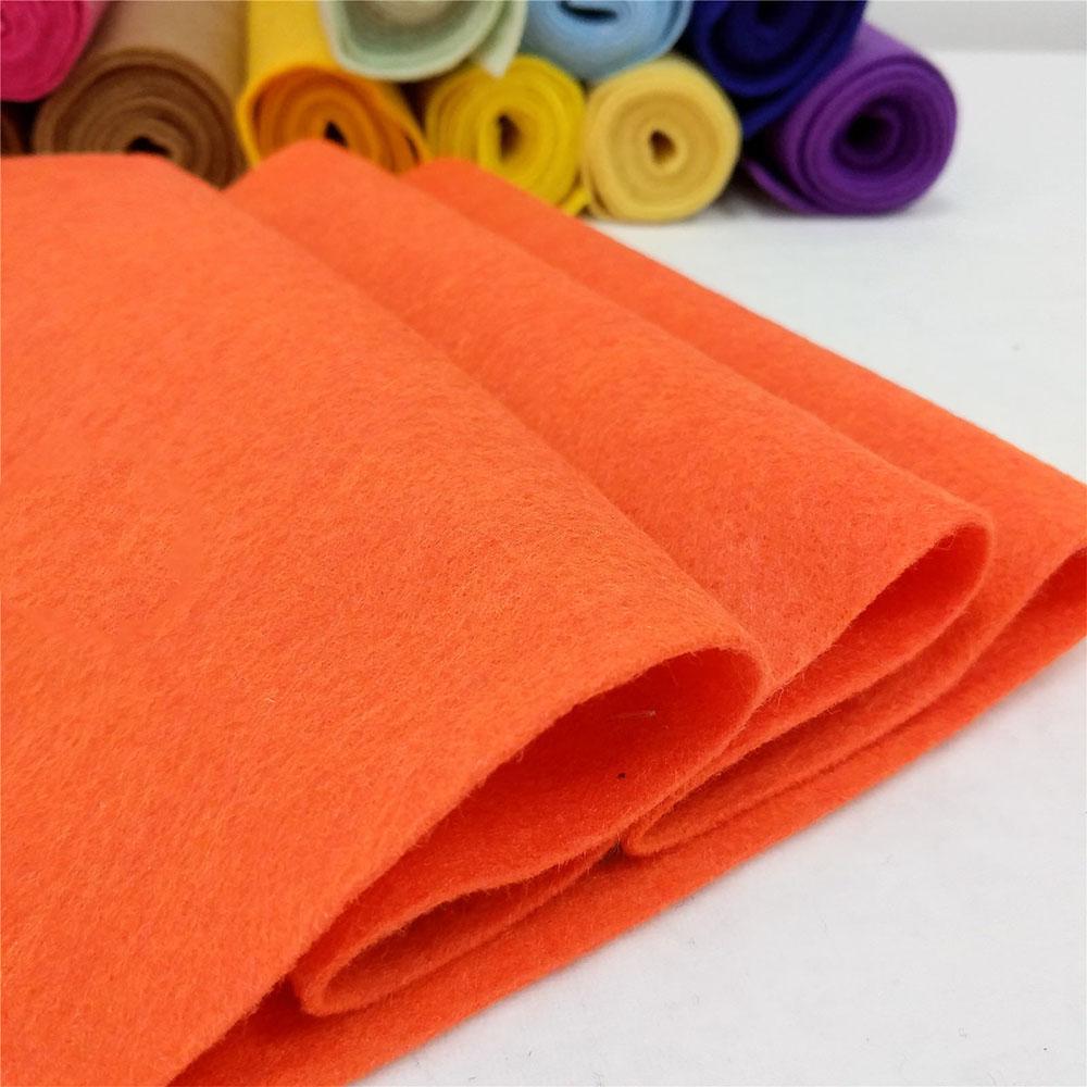 90*90cm Big Size Soft Felt Fabric Non-Woven DIY Sewing Dolls Toy Crafts Accessories Handmade Material