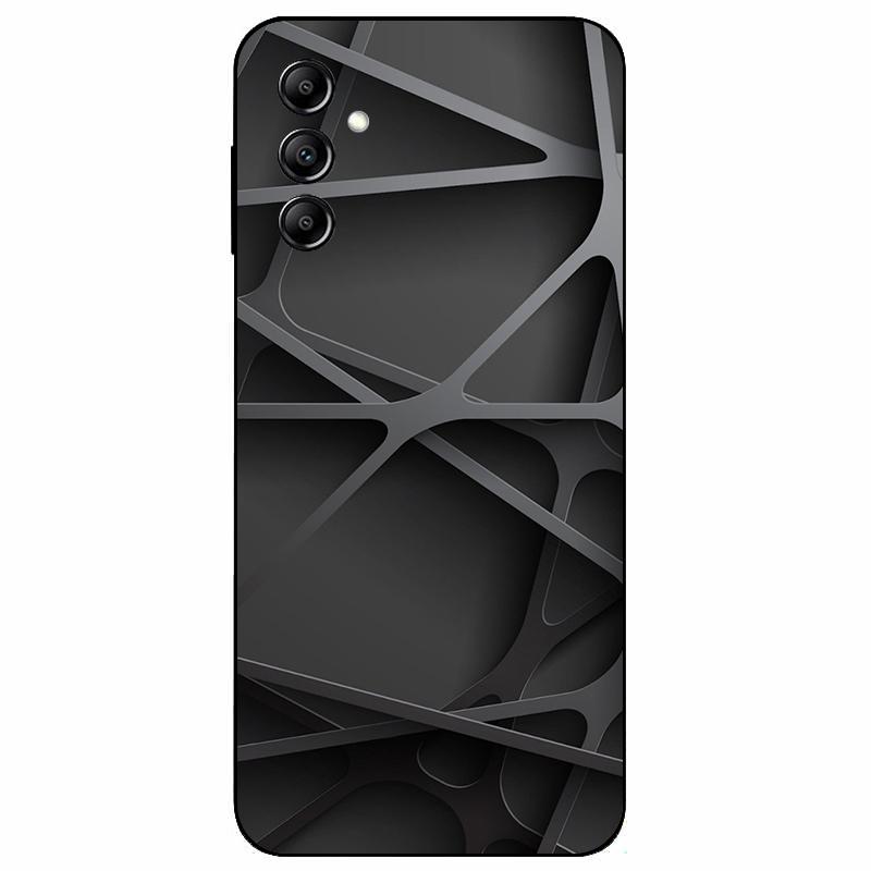 Для Samsung A14 4G A 14 M14 5G Чехол Расписной ТПУ Мягкий Силикон Черный Funda для Samsung Galaxy A14 A145F Бампер GalaxyA14 M 14 Сумка