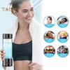 Hydrogen Water Bottle 1400PPB Hydrogen Water Bottle Generator 460ml Portable Electrolysis Machine for Home Office Gym Travel Health Gift for Husband