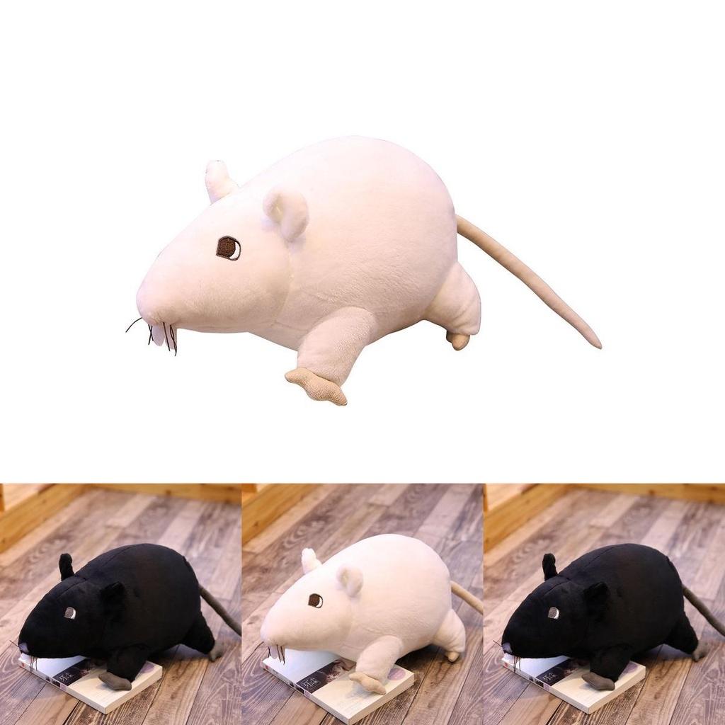 Gosig Ratta Black Rat Soft Toy High-quality Fabric And Pp Cotton Filling For Ultimate Comfort