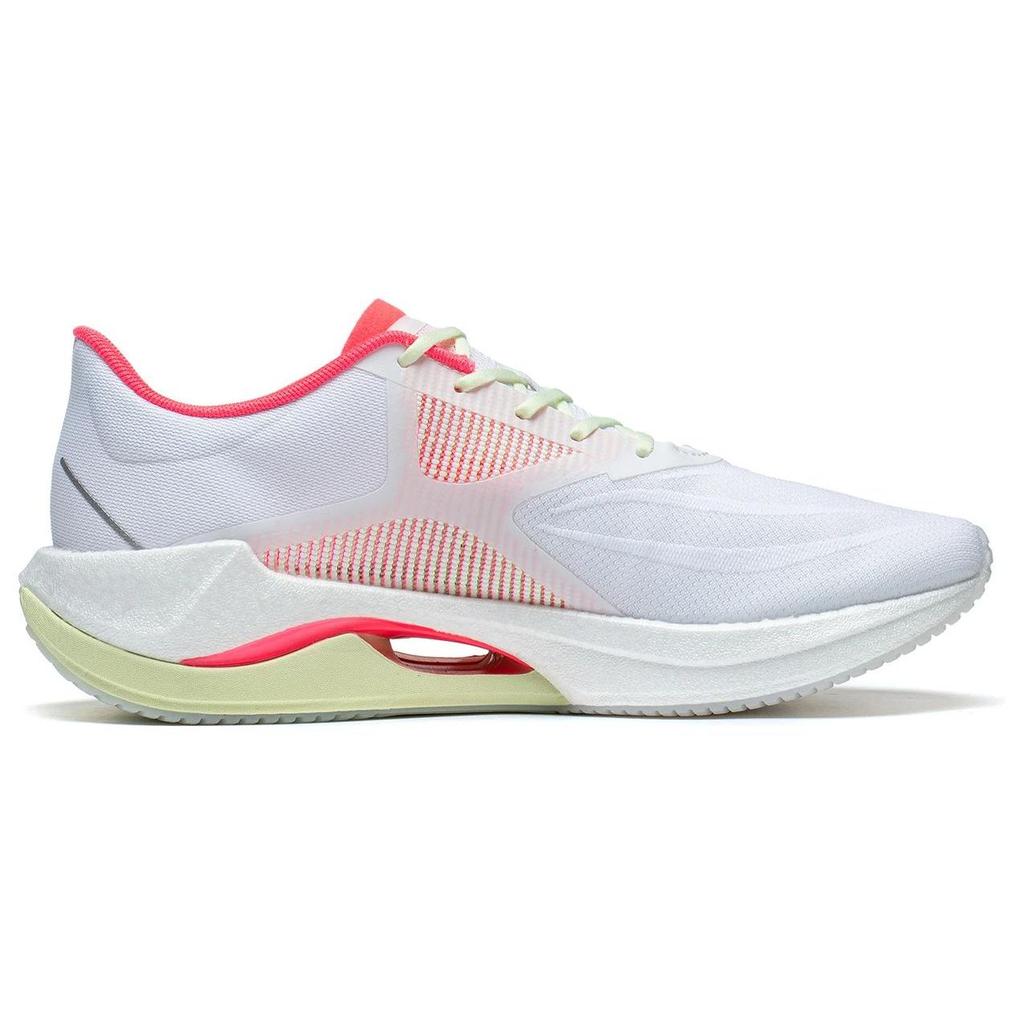 Li Ning Ultra Light 20 Casual Fabric Synthetic Leather Non-Slip Wear-Resistant Breathable Low-Top Running Shoes Women Sneaker White Blue Red ARBT002-7