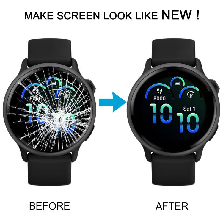 Original Front Screen Outer Glass Lens Replacement Repair Part, Watch Broken Outer Glass Spare Accessory