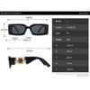 New Rectangle Sunglasses Women Men Vintage Fashion Square Female Luxury Designer Black Sun Glasses Male UV400 Eyewear