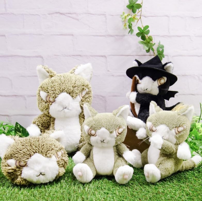 Naitou Design Dayan the Cat Baby Dayan Cuddle Cushion, Approximately 50cm Tall