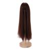 14 Doll Wig for 7 To 8in Doll DIY Simulated Scalp High Temperature Silk Ball Jointed Doll Wig Long