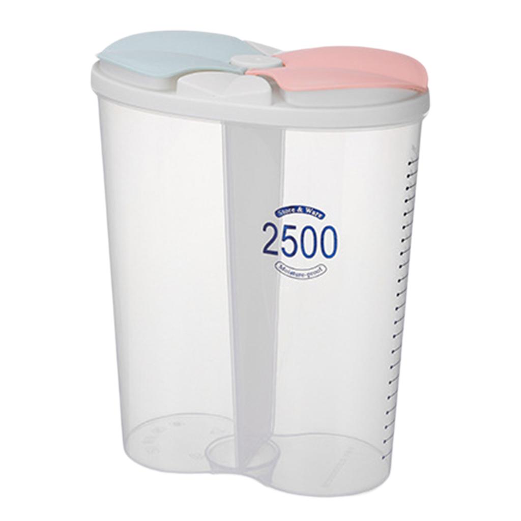 Gird Transparent Sealed Jar Moisture-Proof Sealed Cans Kitchen Home Accessories