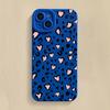 Чехол для телефона с цветочным принтом леопарда для iPhone 16 15 Pro Max 14 Pro 13 12 11 16E 7 8 Plus XR XS X SE2 Ударопрочный Силиконовый Мягкий Чехол