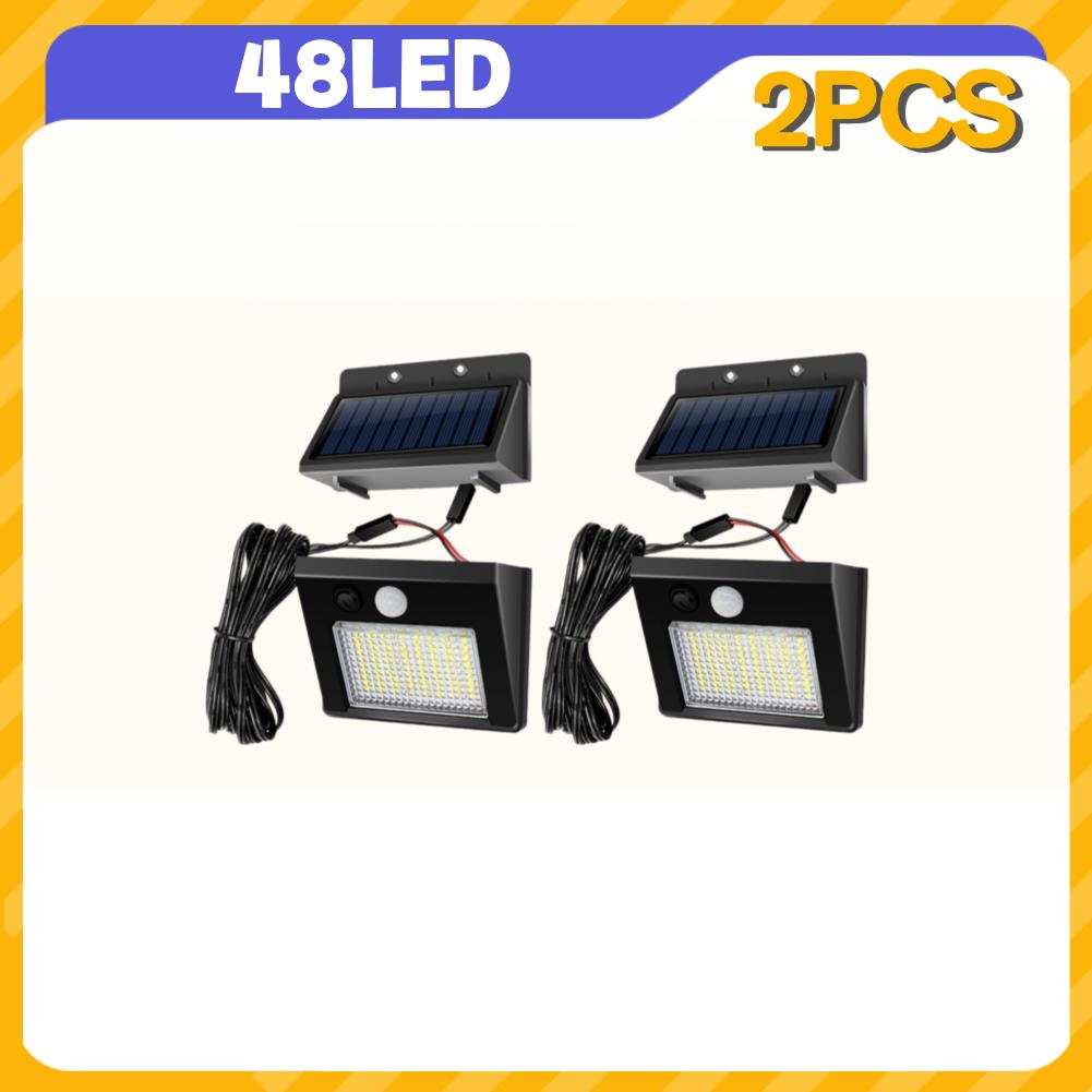32/48 светодиодов уличный садовый прожектор 1200 мАч настенный светильник IP65 водонепроницаемый солнечный уличный светильник долговечный уличный светильник для ограждения