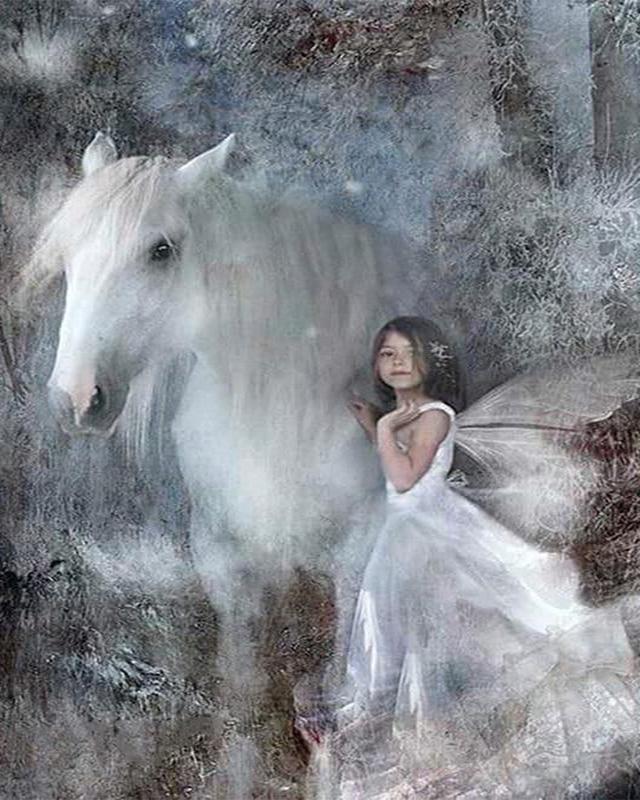 5D DIY Алмазная картина «Эльфы и ангелы», Новое поступление, Алмазная вышивка, цветок, вышивка крестиком, Алмазная мозаика, украшение для дома