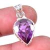 Natural Alexandrite Gemstone 925 Solid Sterling Silver Gift Pendant 1.25" J5v87