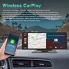 Eaglerich Navigation Car Audio Wireless Carplay Android Auto 10-дюймовый сенсорный экран автомобильный мультимедийный плеер динамик и Bluetooth5.0/Mirror Link/FM/TF/AUX